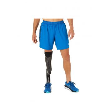 Pantaloni sport pentru barbati  ICON 7IN - cu snur de ajustare - poliester - albastru -