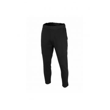 Pantaloni sport pentru barbati -  Poliester - Negru -