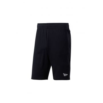 Pantaloni sport scurti barbati -  negru -