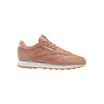 Pantofi sport barbati  piele - design minimalist - culoare moale - talpa intermediara confortabila -