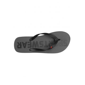 Slapi  talpa moale - PVC - Negru