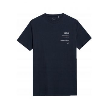 Tricou barbati -  Bumbac - Bleumarin - Bleumarin