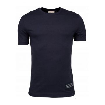 Tricou barbati -  Bumbac - Bleumarin -