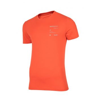 Tricou barbati -  Bumbac - Portocaliu neon - Portocaliu neon