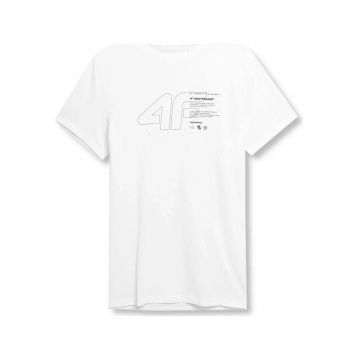 Tricou barbati din bumbac  Alb2