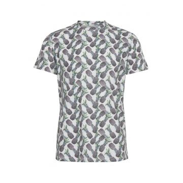 Tricou barbati -  maneca scurta - bumbac - unica - Gri
