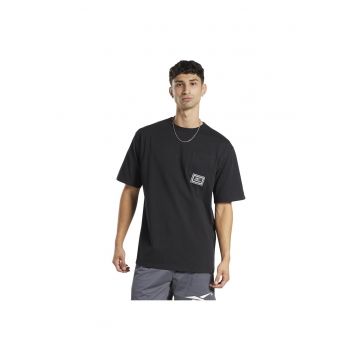 Tricou sport barbati HU2012 -  Bumbac - Negru -