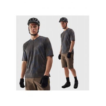 Tricou sportiv -  uscare rapida - gri - bumbac -