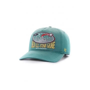 ’47 - Sapca baseball cu aplicatie NBA 2001 Seattle - Rosu/Galben/Turcoaz