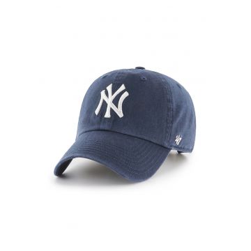 ’47 - Sapca baseball cu aplicatie New York - Alb/Bleumarin