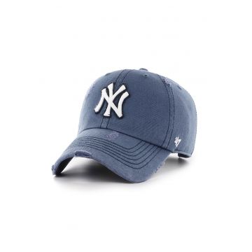 ’47 - Sapca baseball cu aspect deteriorat - Alb/Bleumarin