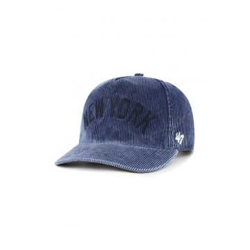 ’47 - Sapca baseball striata cu text brodat - Bleumarin