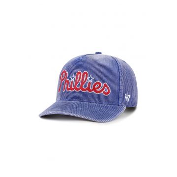 ’47 - Sapca striata cu logo brodat Philadelphia Phillies - Rosu inchis/Albastru indigo