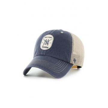 ’47 - Sapca trucker NY Yankees - Alb fildes/Bleumarin