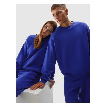 Bluza unisex  Bumbac - Albastru - Albastru