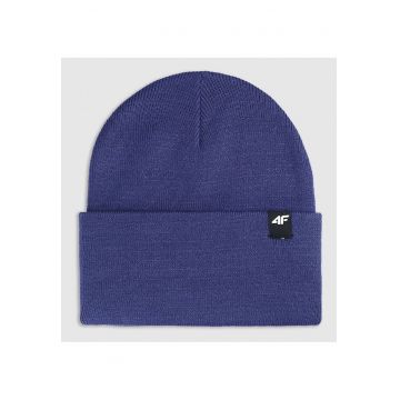 Caciula de Iarna Unisex Beanie  Bleumarin din Viscoza si Poliester - Versatila si Rezistenta - Dimensiune Universala - Sportstyle AW24