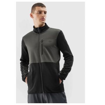 Hanorac pentru barbati din fleece  Gri/Negru