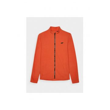 Hanorac sport barbati  rosu - material respirabil fleece