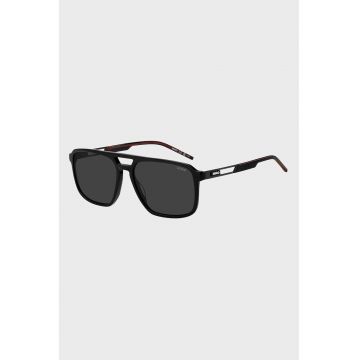 Ochelari de soare aviator - Visiniu/Negru