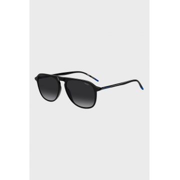 Ochelari de soare cu lentile in degrade - Negru/Albastru royal
