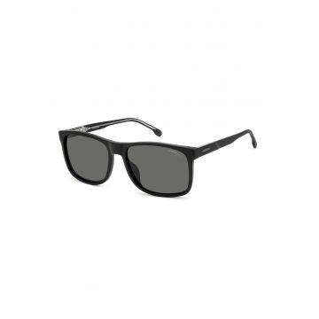Ochelari de soare dreptunghiulari cu lentile polarizate C-Flex - Negru