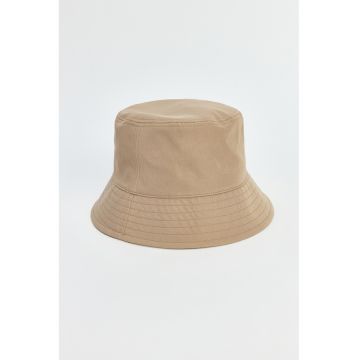 Palarie bucket uni - Bej