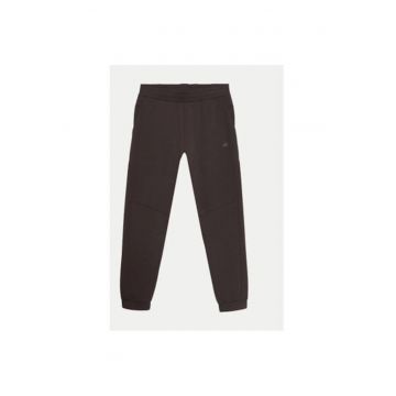 Pantaloni barbati -  303823283 - Poliester/Bumbac - Maro - Maro