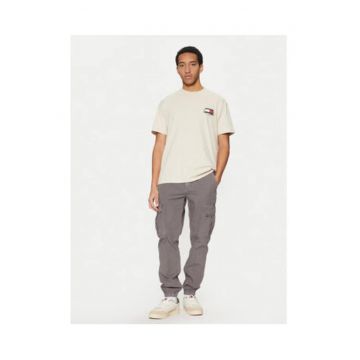 Pantaloni cargo cu talie medie -