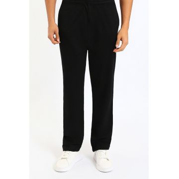 Pantaloni de pijama cu snur - Negru