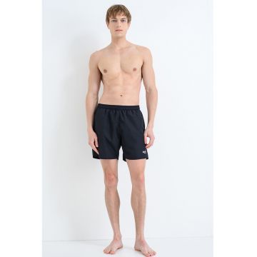 Pantaloni scurti de baie cu logo Swordfish - Negru
