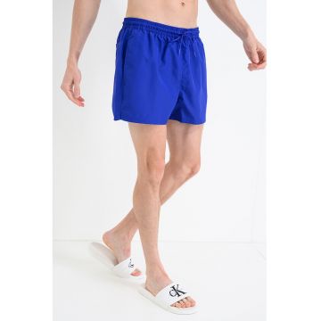 Pantaloni scurti de baie cu snur - Albastru indigo