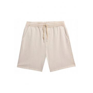 Pantaloni scurti pentru barbati din bumbac -  Bej - Bej