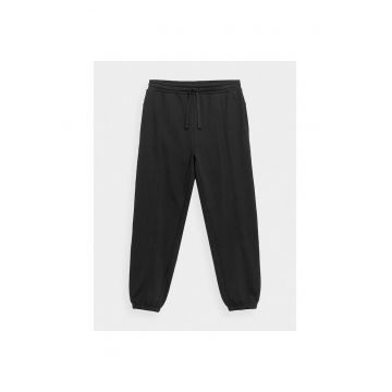 Pantaloni sport barbati -  302863884 - Bumbac - Negru
