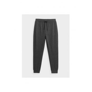 Pantaloni sport barbati -  302882021 - Bumbac - Gri