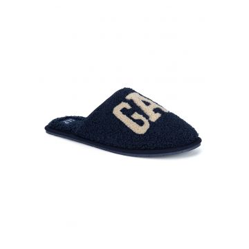 Papuci barbati -  material textil - albastru