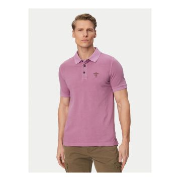Polo Barbati -  Violet - 100% bumbac - maneca scurta