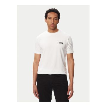 Tricou Barbatesc -  Alb - bumbac - regular fit