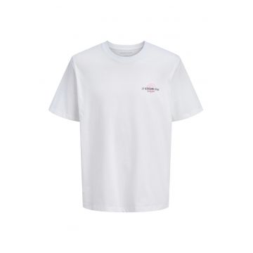 Tricou Barbatesc -  Alb - Croiala regular fit - Bumbac