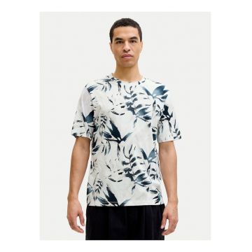 Tricou barbati -  alb - bumbac - croiala regulara