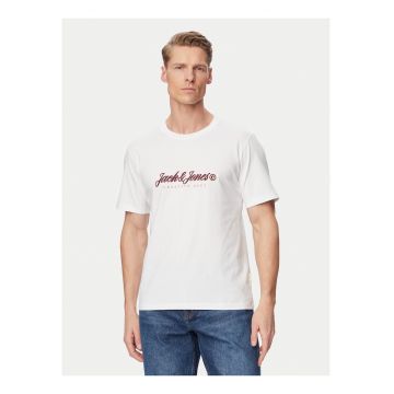 Tricou barbati -  alb - bumbac organic - croiala regular fit