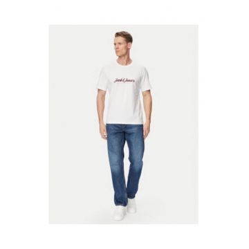 Tricou barbati -  alb - bumbac organic - croiala regular fit
