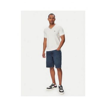 Tricou barbati -  alb - bumbac - regular fit