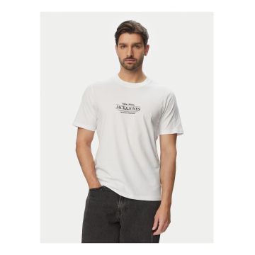 Tricou Barbati -  alb - croiala regular fit - bumbac