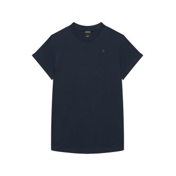 Tricou barbati -  albastru - bumbac organic - croiala regular fit -