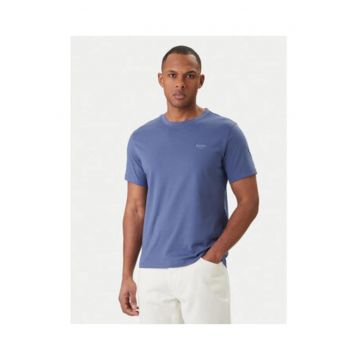 Tricou barbati - Joop Jeans - albastru - bumbac - uni -