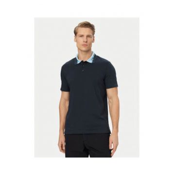 Tricou barbati -  bleumarin - bumbac - imprimeu grafic - maneca scurta