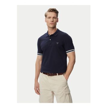 Tricou barbati -  bleumarin - bumbac - maneca scurta -