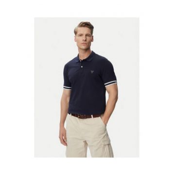 Tricou barbati -  bleumarin - bumbac - maneca scurta -