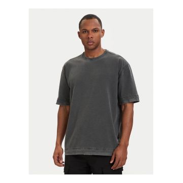 Tricou barbati -  gri - material bumbac organic 100%
