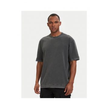 Tricou barbati -  gri - material bumbac organic 100%